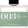 003 Yuzu feuille de violette vétiver Eau de Cologne