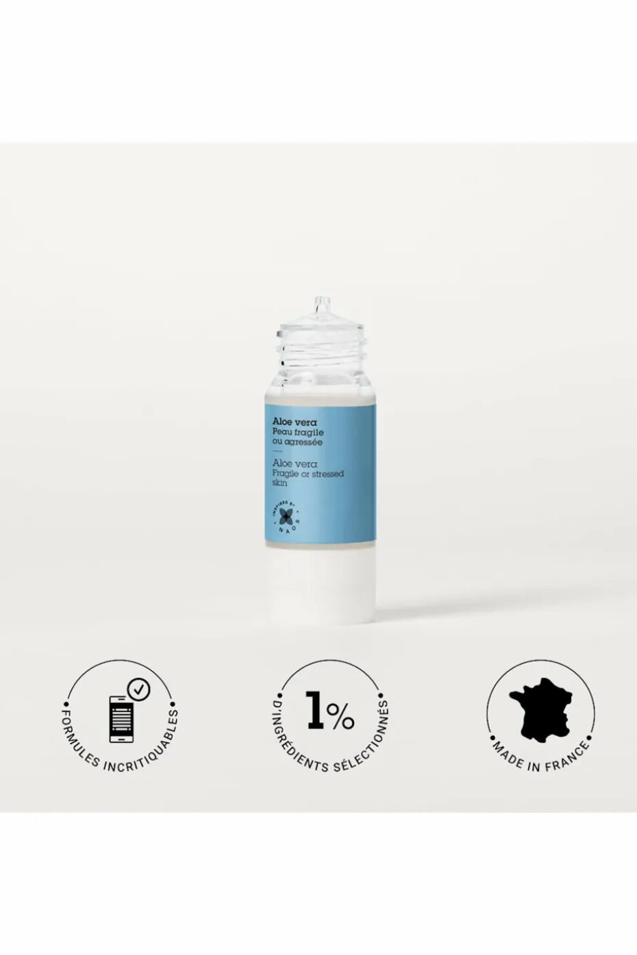 Actif pur Aloe Vera sécheresse / stress urbain