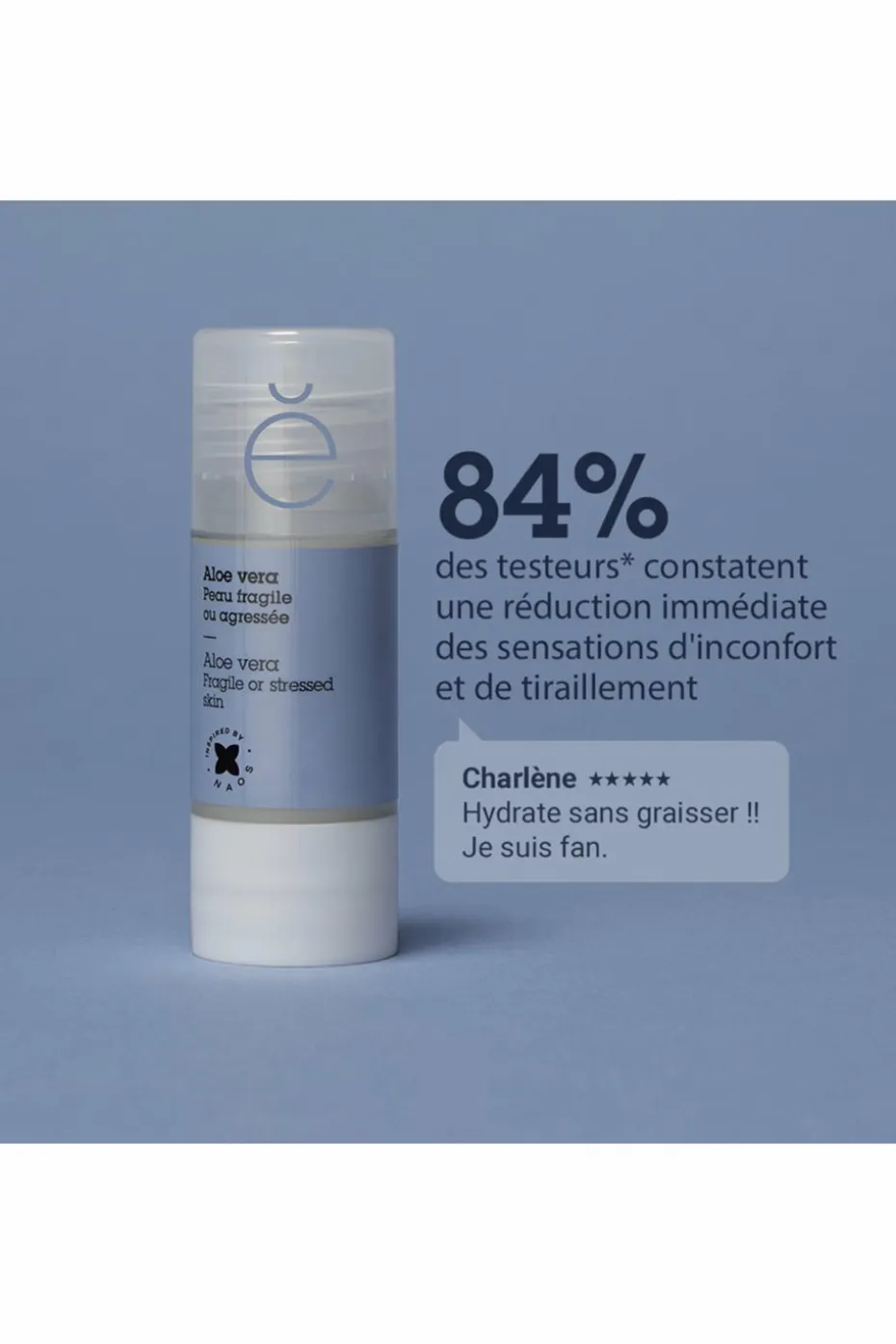 Actif pur Aloe Vera sécheresse / stress urbain