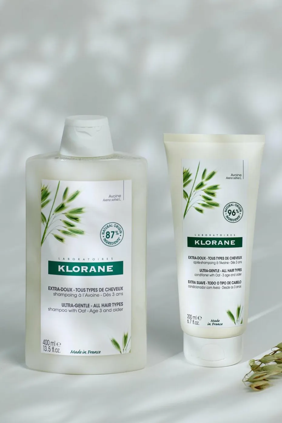 Après-shampoing extra-doux à l’Avoine pour tous types de cheveux