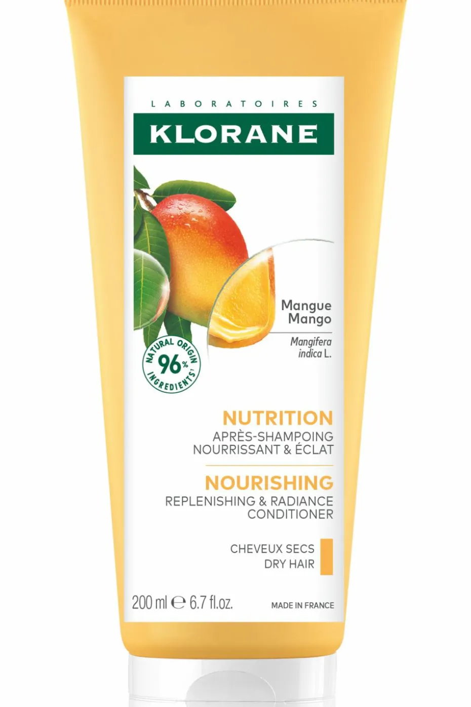 Après-shampoing nutrition à la mangue pour cheveux secs
