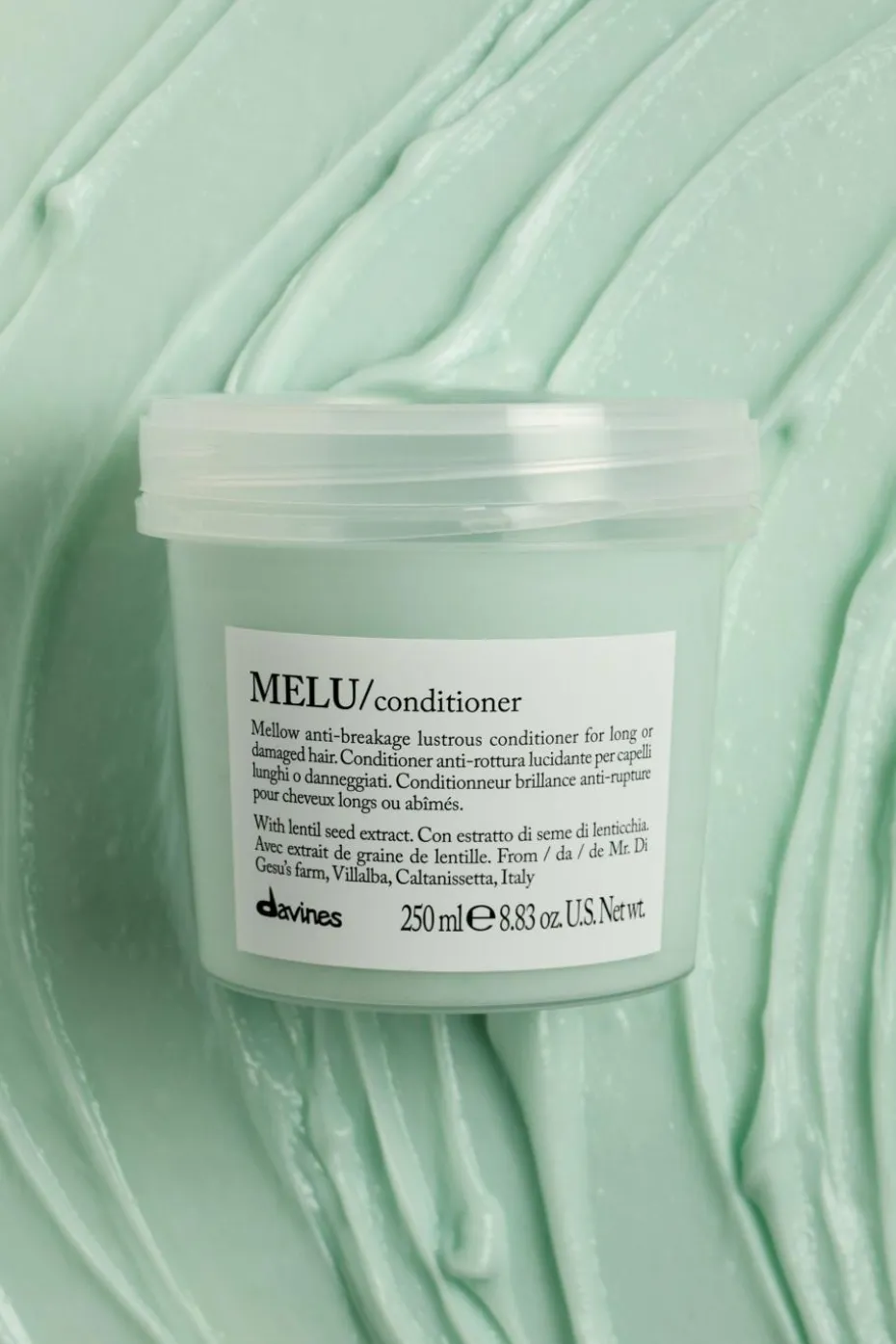 Après-shampoing pour cheveux longs et abîmés Melu