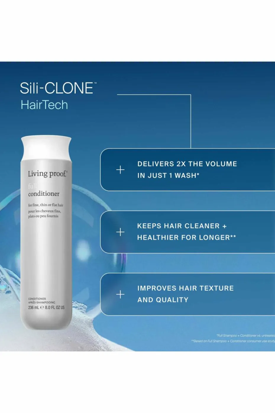 Après-shampoing volumateur