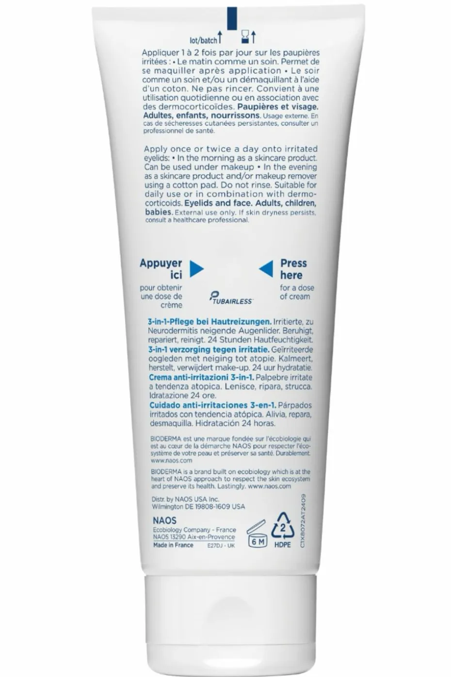 Atoderm intensive eye