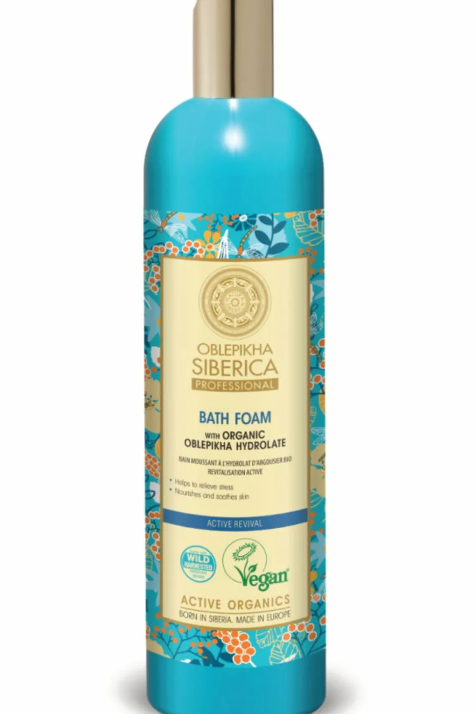 Bain moussant à l’argousier force & vitalité
