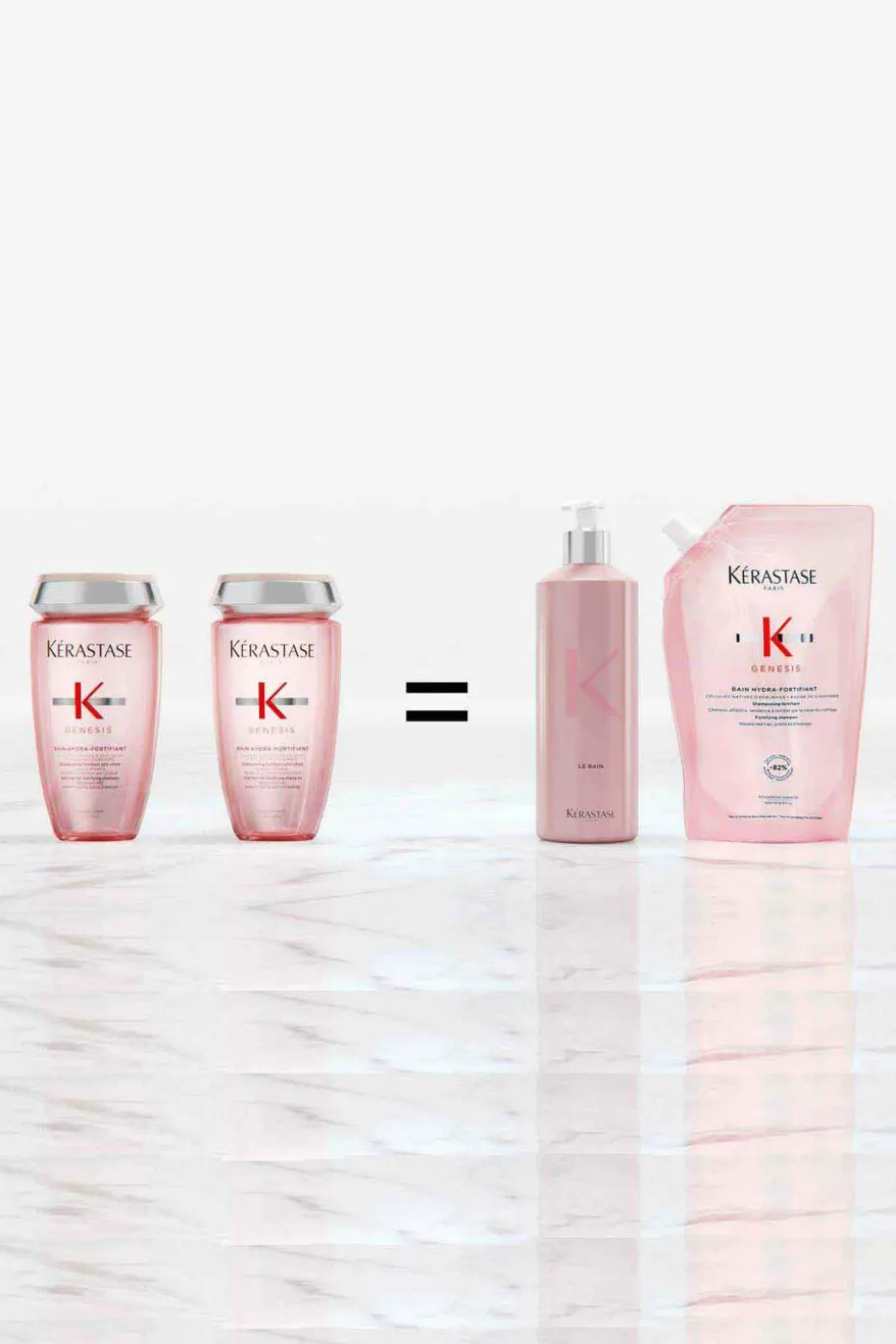 Bain Nutri-Fortifiant Génésis rechargeable