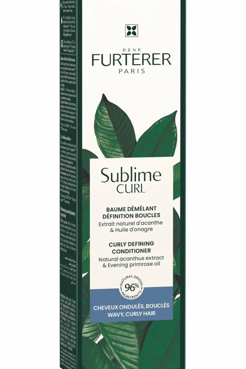 Baume après shampoing démêlant activateur de boucles Sublime Curl