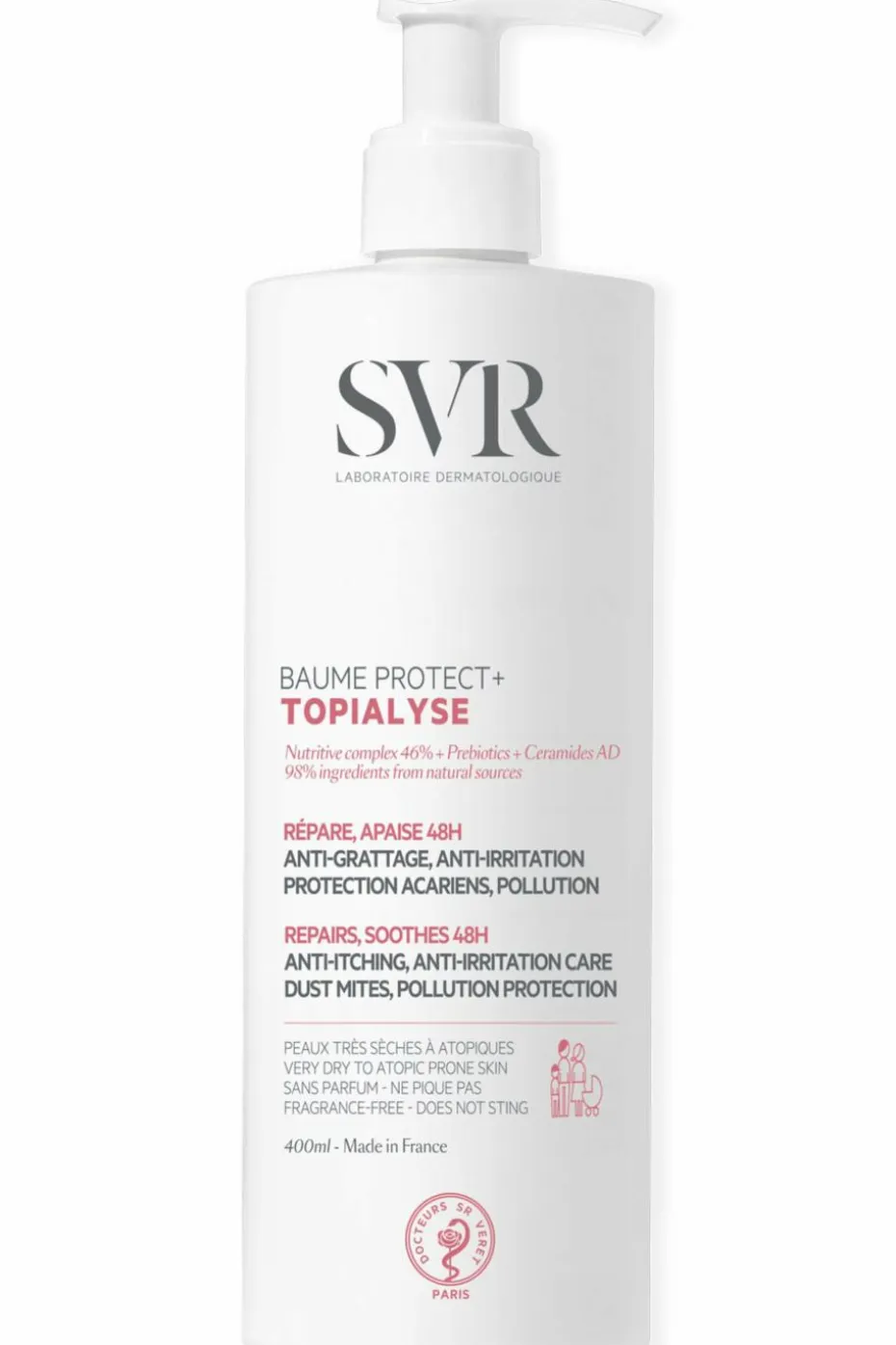 Baume corps & visage anti-grattage, anti-irritation Topialyse Baume Protect+