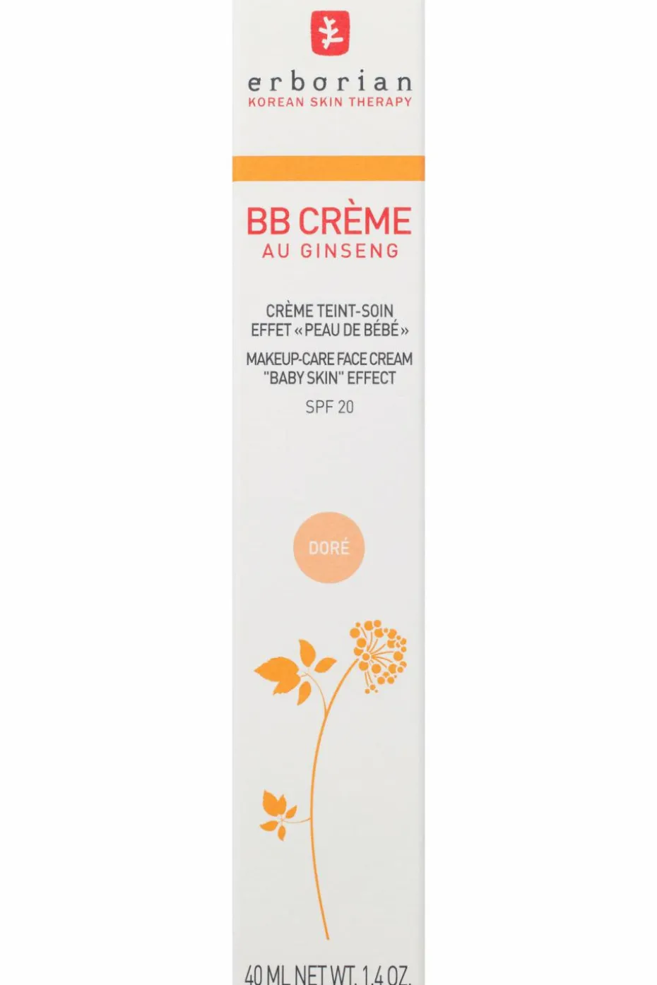 BB Crème au Ginseng SPF20 Doré