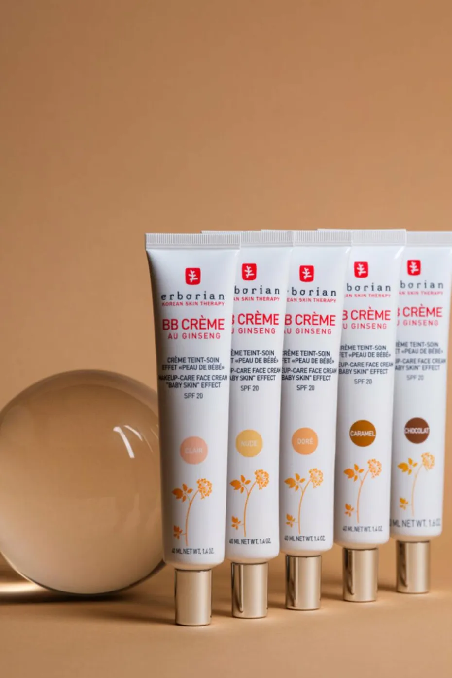 BB Crème au Ginseng SPF20 Doré