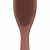 Brosse à cheveux chrome chocolate bronze