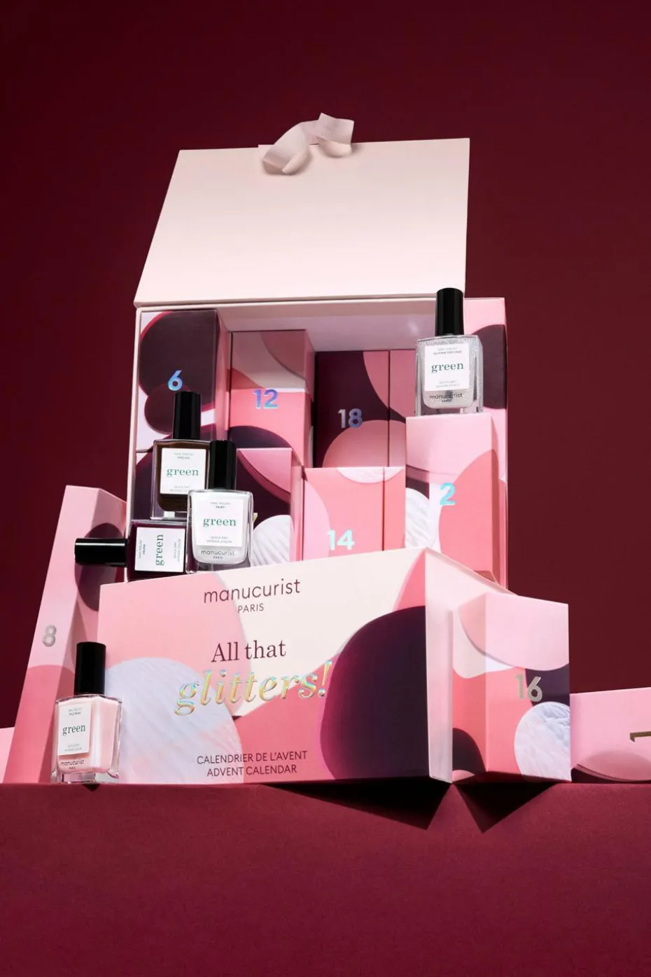 Calendrier de l’avent manucure All that glitters