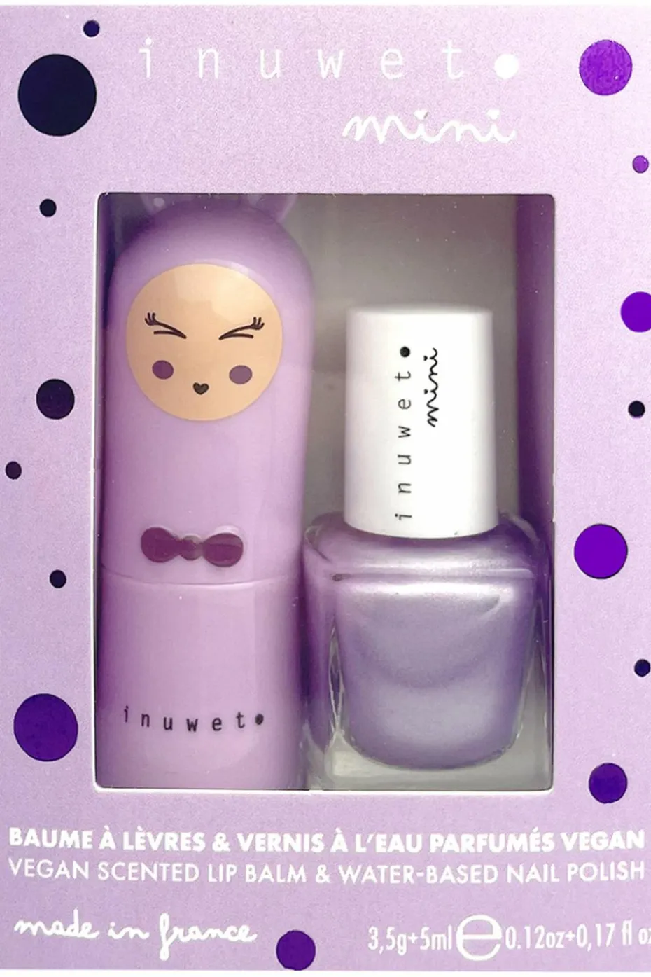 Coffret enfant baume à lèvres & vernis à l’eau