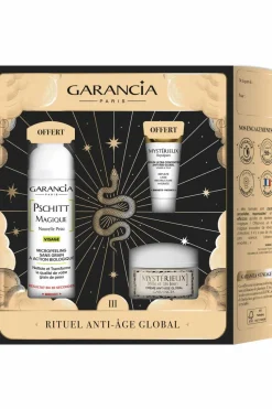 Coffret noël rituel anti-âge Crème jour anti-âge peaux normales à sèches Mystérieux Mille et Un Jours + 2 mini soins offerts