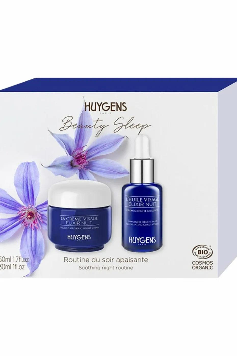 Coffret routine du soir apaisante Beauty Sleep
