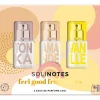 Coffret trio de parfums Amande, Vanille & Tonka