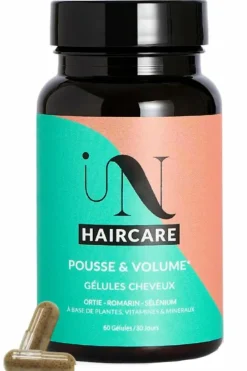 Complément alimentaire gélules pousse cheveux