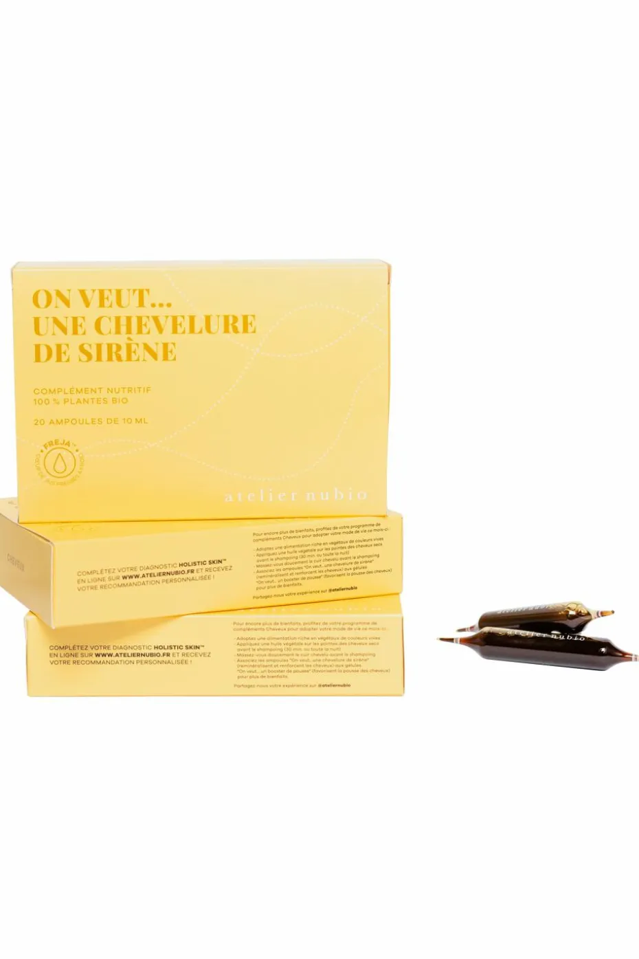 Compléments alimentaires boost cheveux « On veut…une chevelure de sirène »