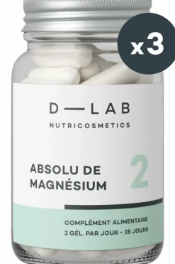 Compléments alimentaires coup de boost & anti-stress Absolu de Magnésium