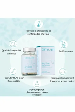 Compléments Alimentaires croissance cheveux Mon Coup de Pousse Nutricosmétique