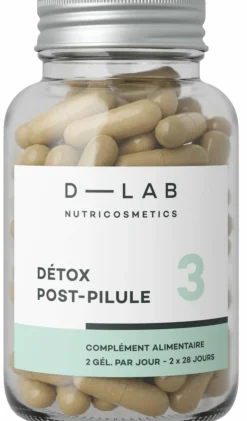 Compléments alimentaires Détox Post-Pilule