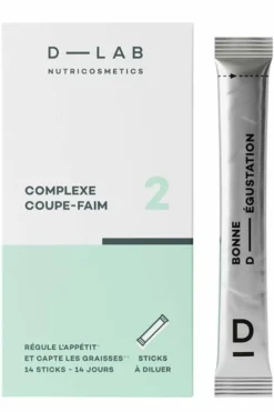 Compléments alimentaires en stick coupe-faim