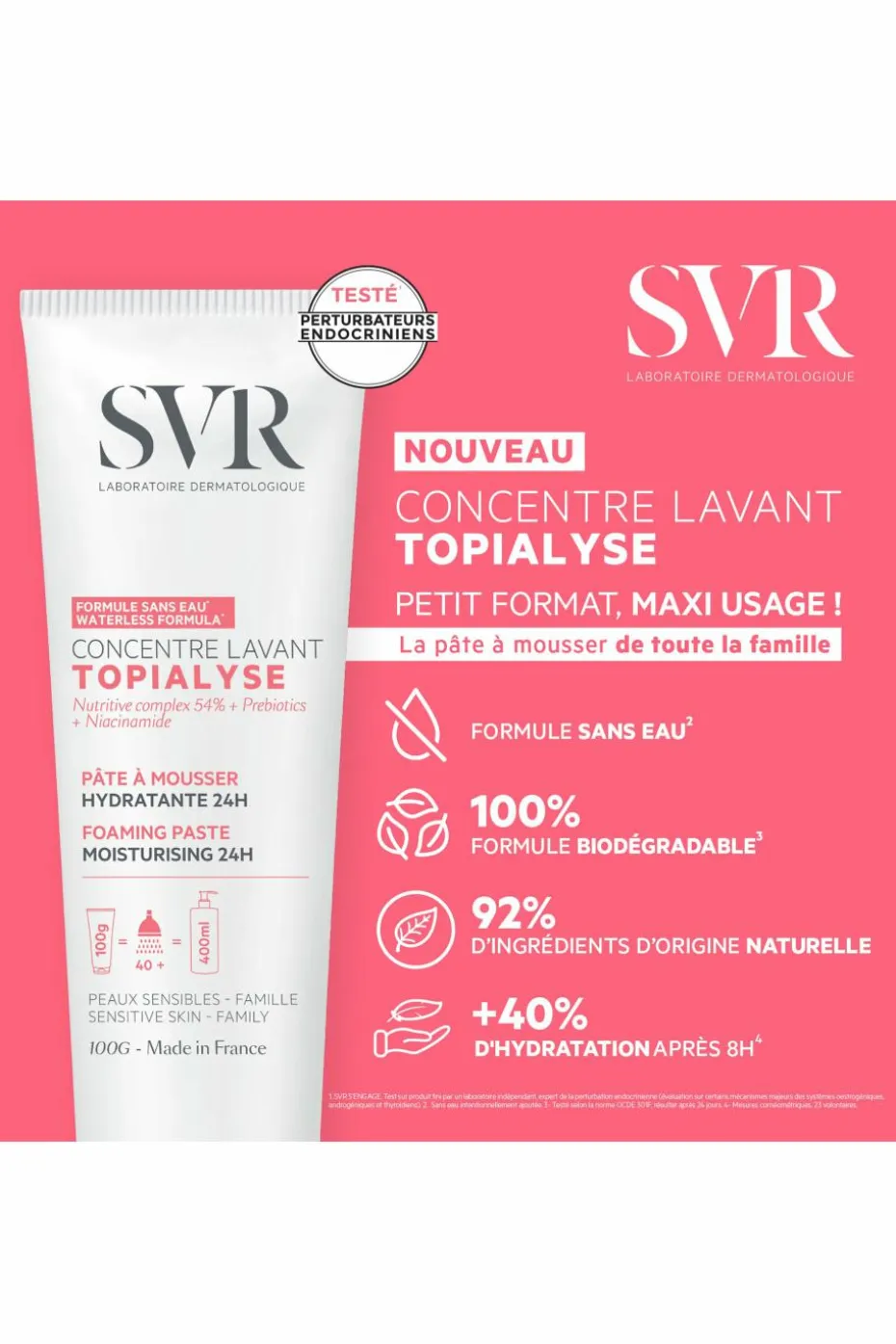 Concentré lavant visage & corps Topialyse