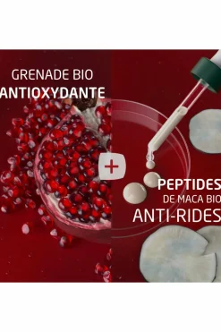 Crème de nuit raffermissante grenade et peptides de maca