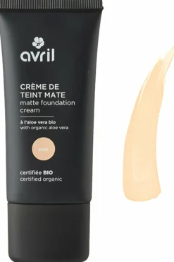Crème de teint mate certifiée bio