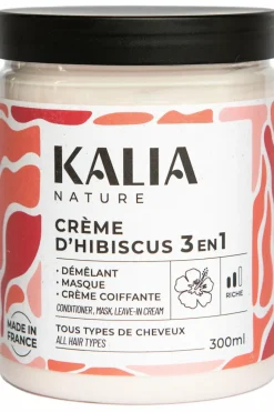 Crème d’hibiscus 3 en 1 pour cheveux crépus