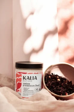 Crème d’hibiscus 3 en 1 pour cheveux crépus