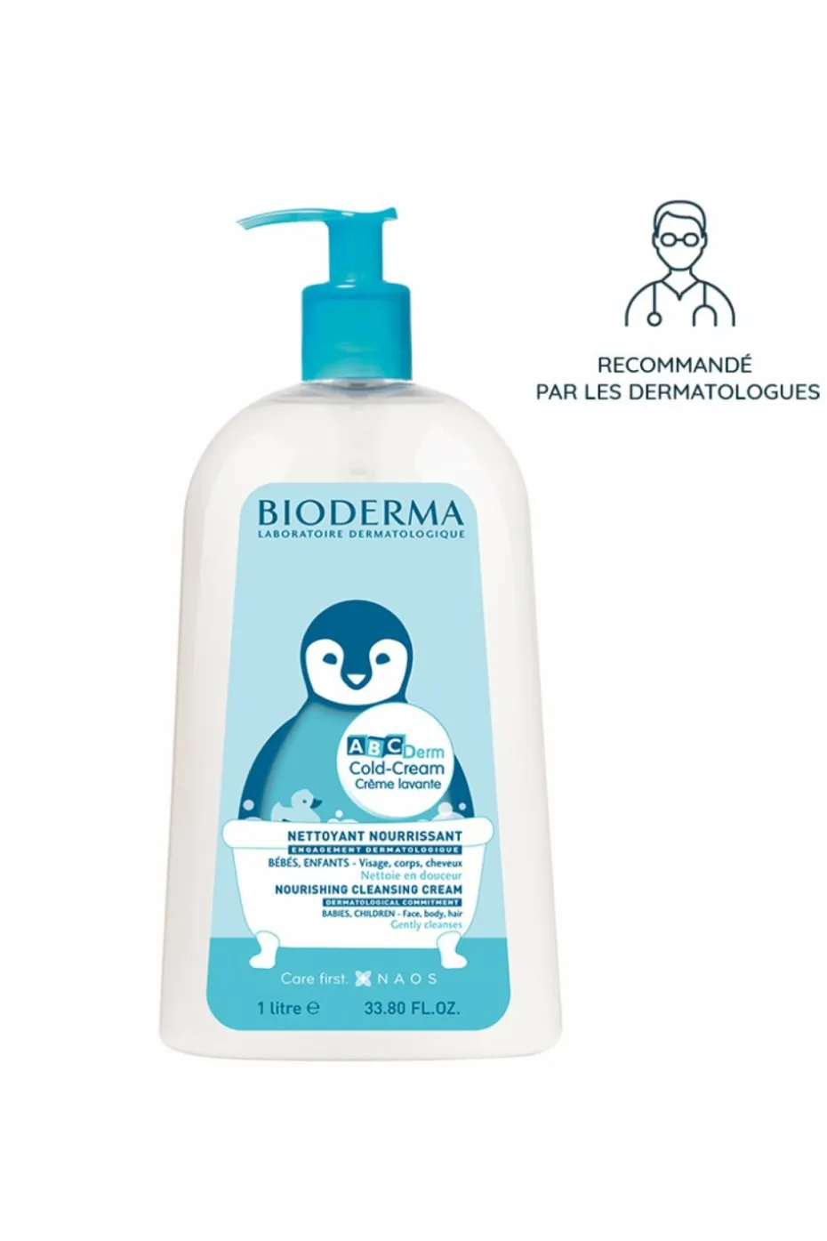 Crème lavante cold-cream Abcderm