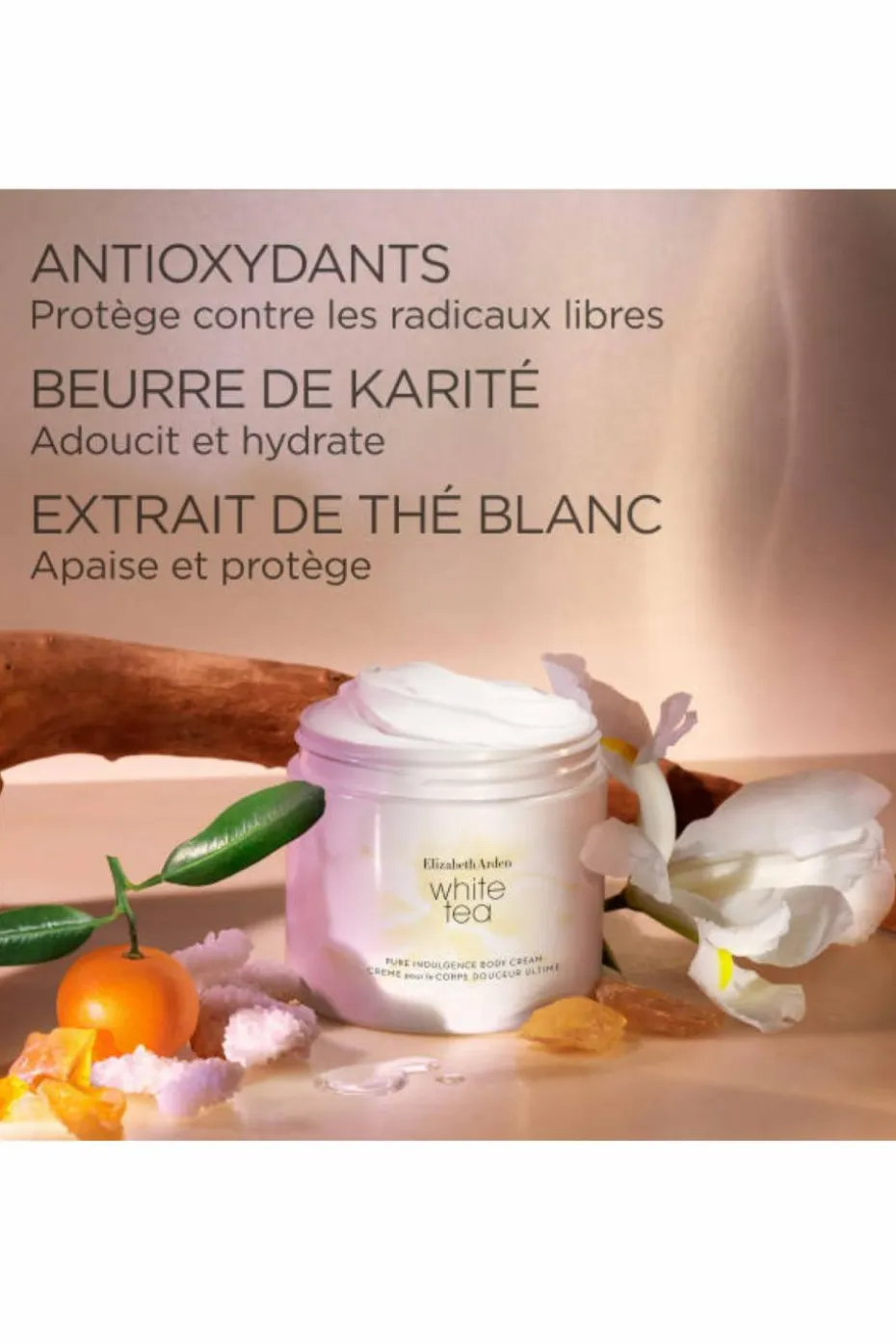 Crème pour le corps douceur ultime White tea