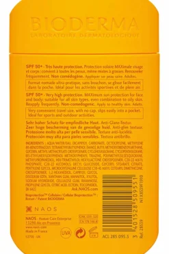 Crème solaire visage Photoderm MAX Aquafluide SPF50+