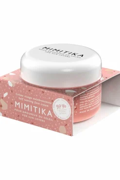 Crème visage autobronzante