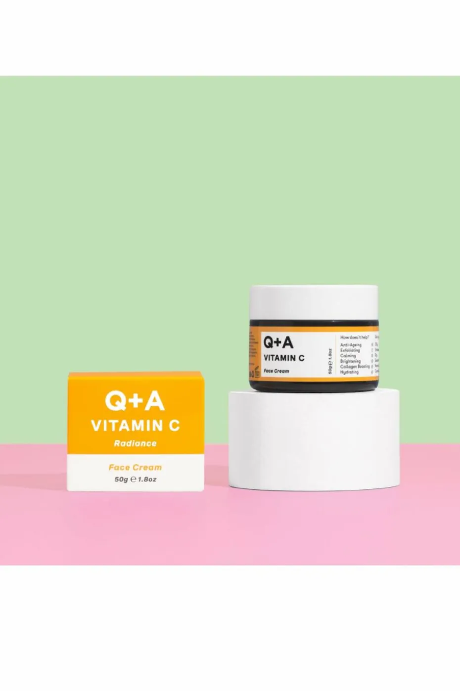 Crème visage éclat à la vitamine C