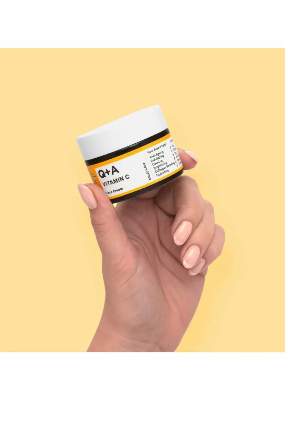 Crème visage éclat à la vitamine C