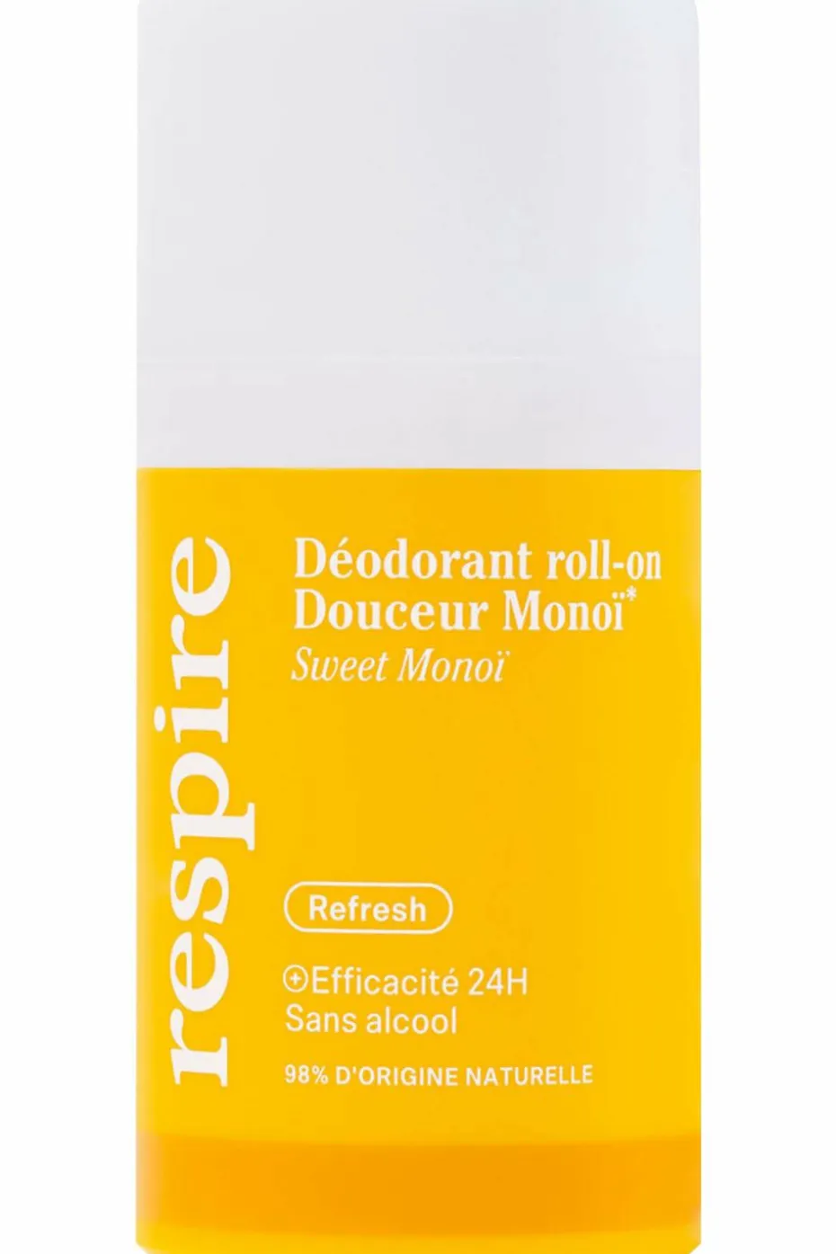 Déodorant roll-on douceur Monoï rechargeable