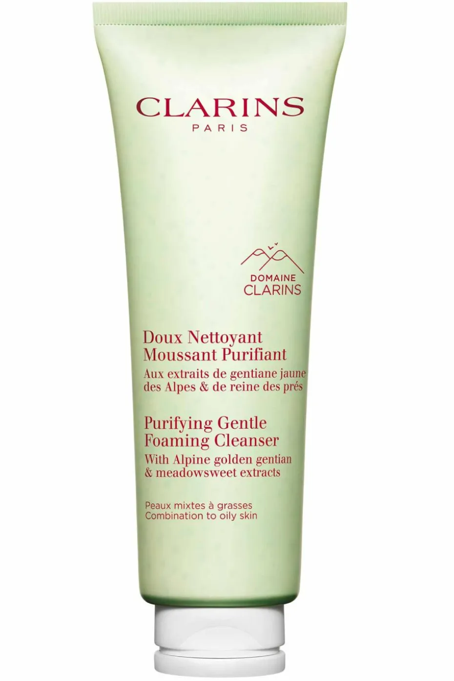 Doux nettoyant moussant apaisant pour peaux mixtes à grasses
