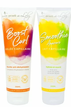 Duo de soins pour cheveux frisés