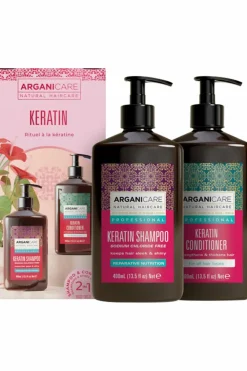 Duo shampoing et après-shampoing réparateur à la kératine