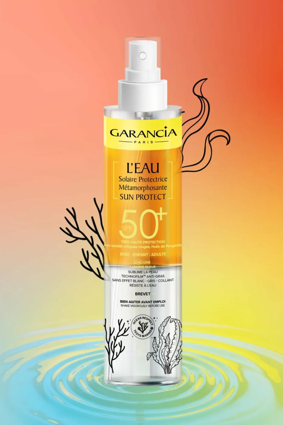 Duo solaire visage et corps SPF50+