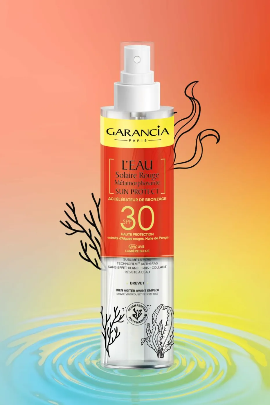 Duo solaire visage SPF50+ et corps SPF30