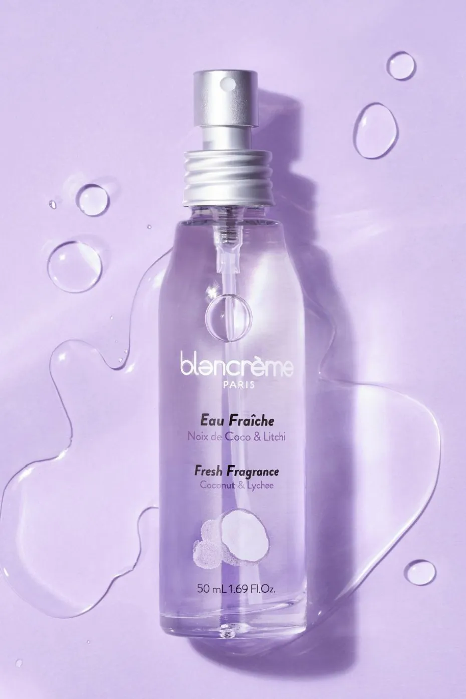 Eau fraîche noix de coco & litchi