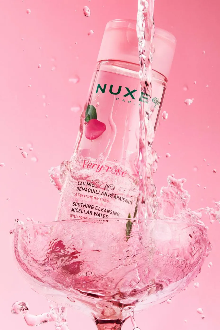 Eau micellaire apaisante 3-en-1 Very Rose