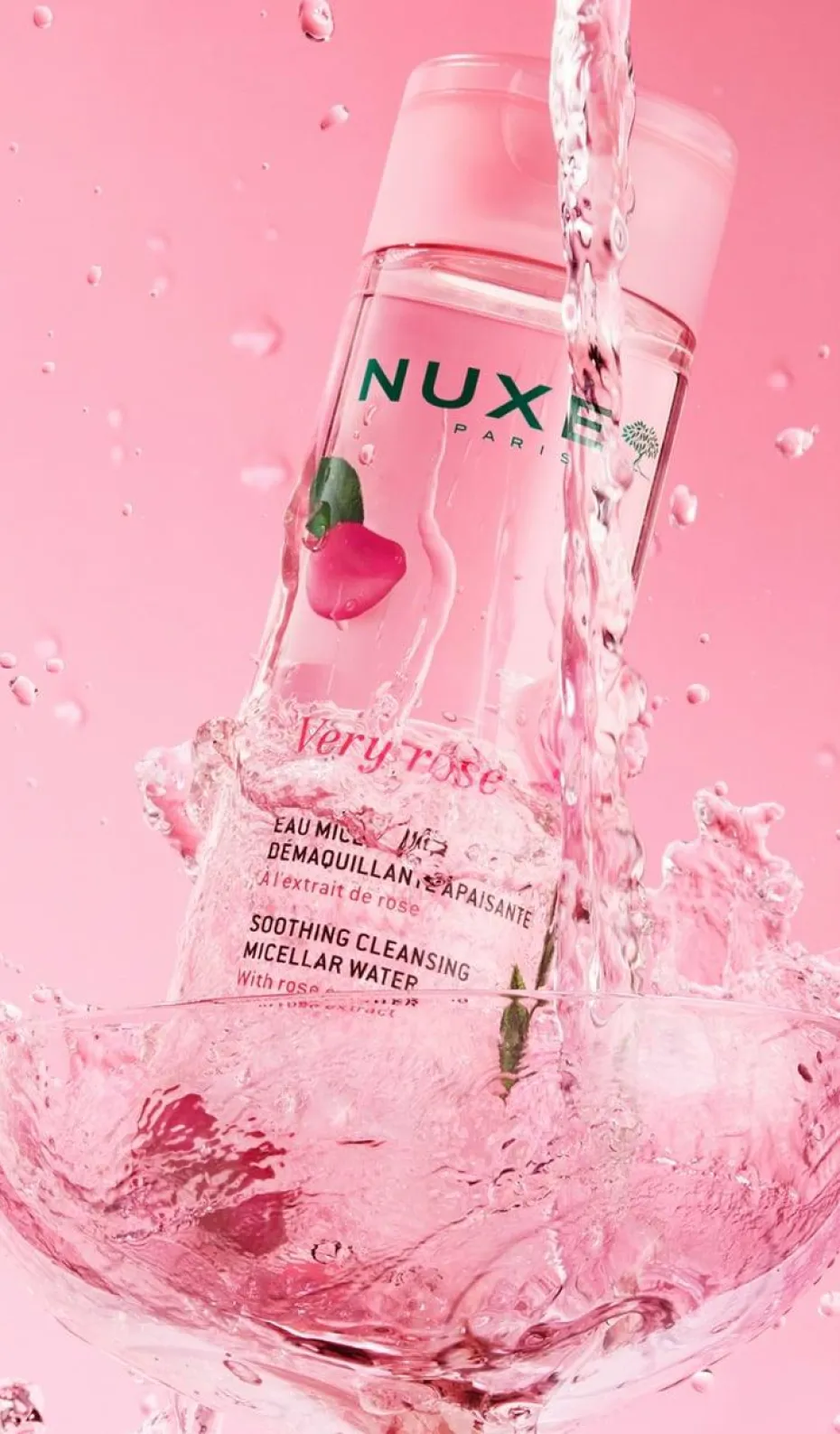 Eau micellaire apaisante 3-en-1 Very Rose