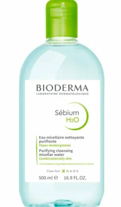 Eau Micellaire nettoyante purifiante Sébium H20