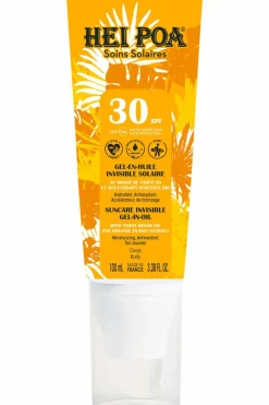 Gel en huile invisible corps SPF30 au monoï