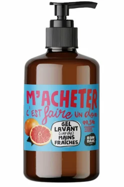 Gel lavant mains Agrumes