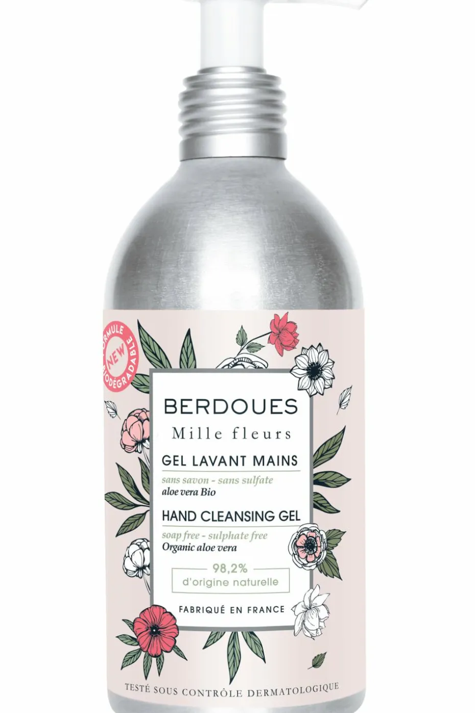 Gel lavant mains Mille Fleurs